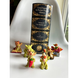 Great Figures in Pocket Dragon History Volume 2 - The Middle Ages - 6 Miniatures  1960/2000 Worldwide Limited Edition - 2006