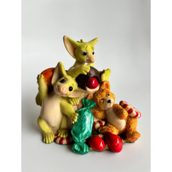 Sticking Together Pocket Dragon - Friends Collector's Club Special 1997/1998 - Boxed - Real Musgrave