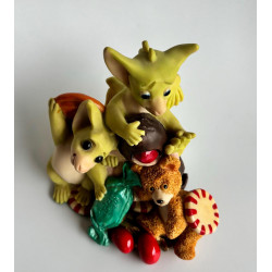 Sticking Together Pocket Dragon - Friends Collector's Club Special 1997/1998 - Boxed - Real Musgrave