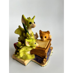 Looking For The Right Words Pocket Dragon - Collectors Club & Friends Special 1996/1997 - Boxed - Whimsical World - Hand Made