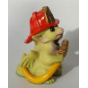 Fire Brigade Pocket Dragon - Whimsical World Of Pocket Dragons by Real Musgrave - Hand Made - 1998