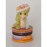 Ladies Hat Box Pocket Dragon China Trinket Box - Real Musgrave Whimsical World Of Pocket Dragons
