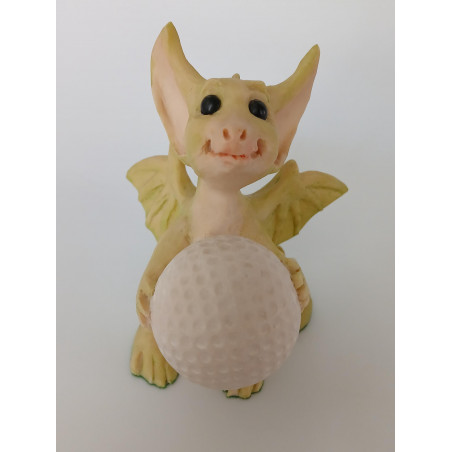 Putt Putt Pocket Dragon -  Hand Made - Real Musgrave Whimsical World Of Pocket Dragons - 1991 - One of Originals