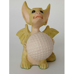 Putt Putt Pocket Dragon -  Hand Made - Real Musgrave Whimsical World Of Pocket Dragons - 1991 - One of Originals