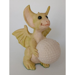 Putt Putt Pocket Dragon -  Hand Made - Real Musgrave Whimsical World Of Pocket Dragons - 1991 - One of Originals