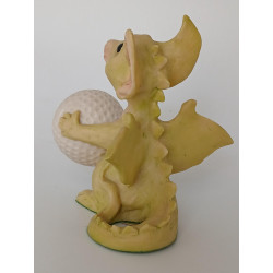 Putt Putt Pocket Dragon -  Hand Made - Real Musgrave Whimsical World Of Pocket Dragons - 1991 - One of Originals
