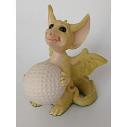 Putt Putt Pocket Dragon -  Hand Made - Real Musgrave Whimsical World Of Pocket Dragons - 1991 - One of Originals