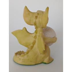 Putt Putt Pocket Dragon -  Hand Made - Real Musgrave Whimsical World Of Pocket Dragons - 1991 - One of Originals