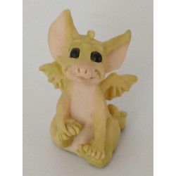 Playing Footsie Pocket Dragon -  Hand Made - Real Musgrave Whimsical World Of Pocket Dragons - 1991