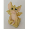 Playing Footsie Pocket Dragon -  Hand Made - Real Musgrave Whimsical World Of Pocket Dragons - 1991