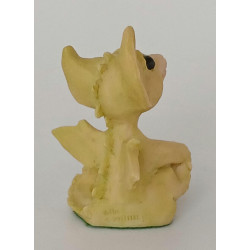 Playing Footsie Pocket Dragon -  Hand Made - Real Musgrave Whimsical World Of Pocket Dragons - 1991