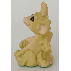 Playing Footsie Pocket Dragon -  Hand Made - Real Musgrave Whimsical World Of Pocket Dragons - 1991