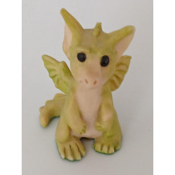 Baby Brother Pocket Dragon -  Hand Made - Real Musgrave Whimsical World Of Pocket Dragons - 1989 - One of Original 27