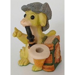 Elementary My Dear  - Pocket Dragon -  Hand Made - Real Musgrave Whimsical World Of Pocket Dragons - 1994
