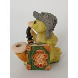Elementary My Dear  - Pocket Dragon -  Hand Made - Real Musgrave Whimsical World Of Pocket Dragons - 1994