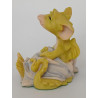 Sleepy Head Pocket Dragon -  Hand Made - Real Musgrave Whimsical World Of Pocket Dragons - 1990 - One of Original 27