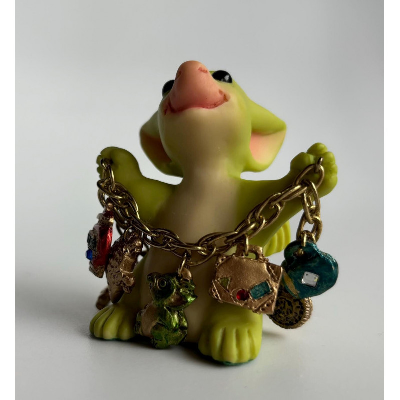 The Many Charms Of A Pocket Dragon - Boxed with original packaging - Whimsical World Of Pocket Dragons 2005