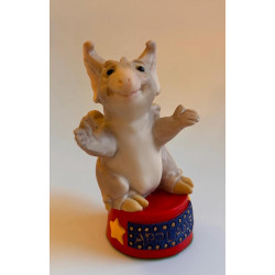 Giggles The Performing Gargoyle - Boxed - Pocket Dragon - Hand Made in 1998 - Real Musgrave - Whimsical World Of Pocket Dragons