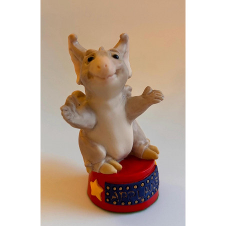 Giggles The Performing Gargoyle - Boxed - Pocket Dragon - Hand Made in 1998 - Real Musgrave - Whimsical World Of Pocket Dragons
