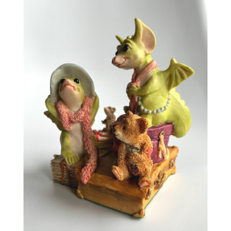 Dragons In The Attic Pocket Dragon   Hand Made - Real Musgrave - 1991 - Whimsical World Of Pocket Dragons