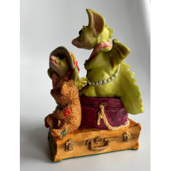 Dragons In The Attic Pocket Dragon   Hand Made - Real Musgrave - 1991 - Whimsical World Of Pocket Dragons