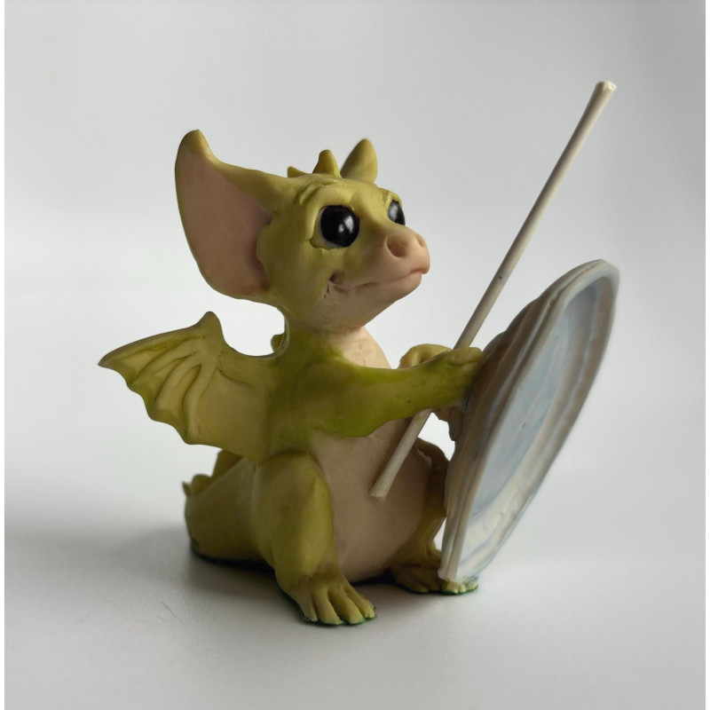The Gallant Defender Pocket Dragon - Boxed - One of Original 27 - Hand Made and SIGNED by Real Musgrave (11/93) in 1989 - Whimsical World