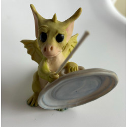 The Gallant Defender Pocket Dragon - Boxed - One of Original 27 - Hand Made and SIGNED by Real Musgrave (11/93) in 1989 - Whimsical World
