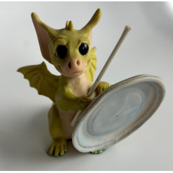 The Gallant Defender Pocket Dragon - Boxed - One of Original 27 - Hand Made and SIGNED by Real Musgrave (11/93) in 1989 - Whimsical World