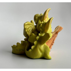 Reading The Good Parts Pocket Dragon - Boxed - Hand Made by Real Musgrave in 1992 - Whimsical World Of Pocket Dragons
