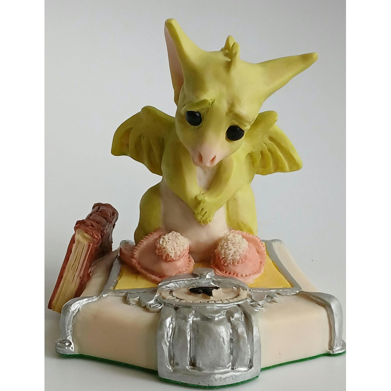 Scales Of Injustice Pocket Dragon Whimsical World Of Pocket Dragons by Real Musgrave Hand Made - 1990s