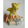 Scales Of Injustice Pocket Dragon Whimsical World Of Pocket Dragons by Real Musgrave Hand Made - 1990s