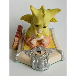 Scales Of Injustice Pocket Dragon Whimsical World Of Pocket Dragons by Real Musgrave Hand Made - 1990s