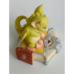 Scales Of Injustice Pocket Dragon Whimsical World Of Pocket Dragons by Real Musgrave Hand Made - 1990s