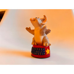 Giggles The Performing Gargoyle - Boxed - Pocket Dragon - Hand Made in 1998 - Real Musgrave - Whimsical World Of Pocket Dragons
