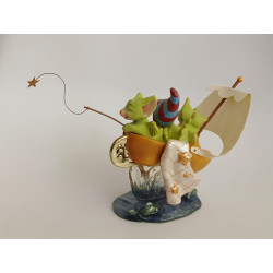 Wynken, Blynken and Nod Pocket Dragon - Boxed-  Whimsical World - Real Musgrave - Hand Made - Worldwide Limited Edition of 5000 - 2002