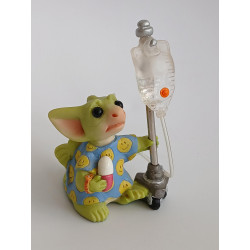 Poked..Prodded..& Pilled Pocket Dragon - Boxed - Hand Made - Real Musgrave Whimsical World Of Pocket Dragons - 2004