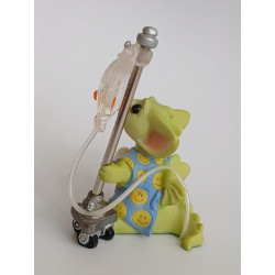 Poked..Prodded..& Pilled Pocket Dragon - Boxed - Hand Made - Real Musgrave Whimsical World Of Pocket Dragons - 2004