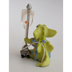 Poked..Prodded..& Pilled Pocket Dragon - Boxed - Hand Made - Real Musgrave Whimsical World Of Pocket Dragons - 2004