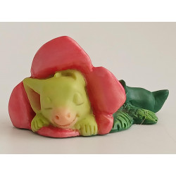 Late Bloomer Boxed Pocket Dragon - Hand Made - Real Musgrave Whimsical World Of Pocket Dragons - 2004