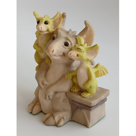 Friends Pocket Dragon - Hand Made - Real Musgrave Whimsical World Of Pocket Dragons - 1990
