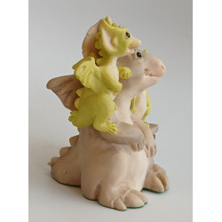 Friends Pocket Dragon - Hand Made - Real Musgrave Whimsical World Of Pocket Dragons - 1990