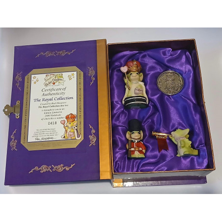 Royal Collection of Pocket Dragons - Cookies for Queen, Royal Cookie Guard & Ta Ta Ta TA! Ltd ed of 2500 - Certificate + medallion