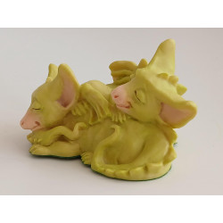 Snuggles Pocket Dragon- Whimsical World Of Pocket Dragons Hand Made- 1994