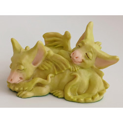 Snuggles Pocket Dragon- Whimsical World Of Pocket Dragons Hand Made- 1994