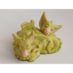 Snuggles Pocket Dragon- Whimsical World Of Pocket Dragons Hand Made- 1994