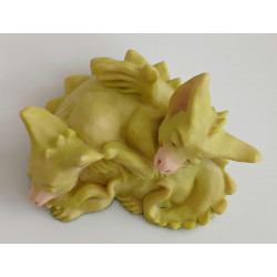 Snuggles Pocket Dragon- Whimsical World Of Pocket Dragons Hand Made- 1994