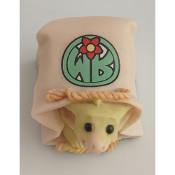 In The Bag Pocket Dragon - Hand Made - Real Musgrave Whimsical World Of Pocket Dragons- 1998