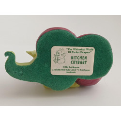 Kitchen Crybaby Pocket Dragon- Boxed - Hand Made - Real Musgrave Whimsical World Of Pocket Dragons - 2004