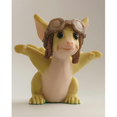 Zoom Zoom Pocket Dragon - Boxed - Hand Made - Real Musgrave Whimsical World Of Pocket Dragons - 1992