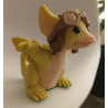 Zoom Zoom Pocket Dragon - Boxed - Hand Made - Real Musgrave Whimsical World Of Pocket Dragons - 1992